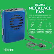 🌀 o2cool батарейный персональный вентилятор с подвеской для охлаждения лица и шеи логотип