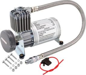 img 4 attached to 🚛 Vixen Horns VXC8801: Heavy Duty Onboard Air Compressor - Universal Replacement for Truck/Car Train Horn, Suspension, Ride, Bag kit/System - 150 PSI - Fits Semi, Pickup Trucks, Jeep - 12v Vehicles