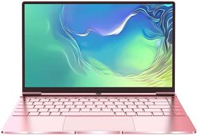 img 4 attached to 💻 TOPOSH 14 Inch Pink Laptop, Windows 10 Pro Notebook, 12GB RAM 256GB SSD, Intel N5095 Quad Core 2.0 GHz, Metal Body, Backlit Keyboard, Dual Band WiFi & Bluetooth