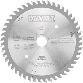 img 1 attached to 🔪 DEWALT 6-1/2-Inch Ultra Fine Finishing 48-Tooth Tracksaw Blade (DW5258)