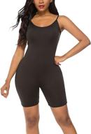 👗 amiliashp spaghetti strap jumpsuit rompers bodysuit for women: stylish clothing for fashionable ladies logo