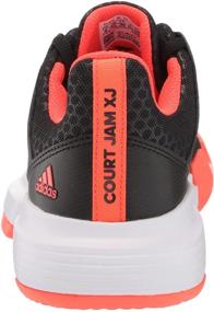 img 2 attached to Adidas Courtjam Tennis Solar Unisex Girls' Athletic Shoes: Top-quality Performance and Style