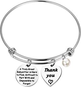 img 4 attached to 👩 ENSIANTH Babysitter Gift: Celebrating a Truly Great Babysitter with a Thoughtful Keychain Thank You Gift