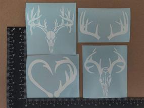 img 3 attached to Antler Wildlife Decal Pack Antlers