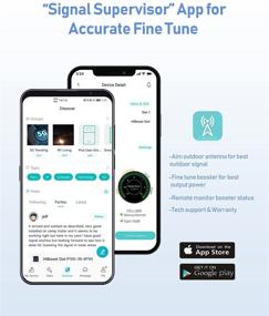 img 2 attached to 📶 HiBoost FCC одобренный мобильный усилитель сигнала для дома - Точная настройка лучшей мощности | Поддержка диапазонов 5/12/17/13 - Verizon, AT&T, T-Mobile