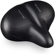 🚴 enhance bike riding experience with the pioneeryao wide bicycle saddle seat for men and women logo