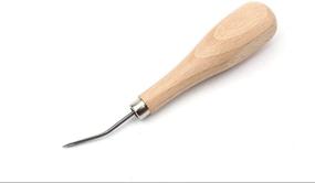 img 2 attached to 🧵 Gaosi Tools Curved Leathercraft Sewing Awl: Efficient Leather Stitching Awl for Leather Sewing