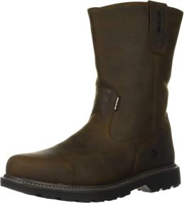 img 4 attached to 🥾 Best-selling Wolverine Men's Floorhand Waterproof Brown Boots: Reliable Performance and Style