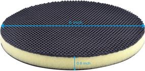 img 2 attached to 🧼 JIANFA Fine Grade Clay Bar Pad 6" - Optimized Clay Disc Pad for Polisher, Car Detailing Tool for Clay Bar Wipe, Foam Pad for DA Polisher - Innovative Detailing Essentials