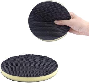 img 1 attached to 🧼 JIANFA Fine Grade Clay Bar Pad 6" - Optimized Clay Disc Pad for Polisher, Car Detailing Tool for Clay Bar Wipe, Foam Pad for DA Polisher - Innovative Detailing Essentials