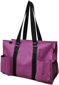 img 3 attached to 👜 NGIL Large Utility Tote Bag - All Purpose Organizer 18 inches, 2018 Spring Collection
