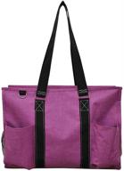 👜 ngil large utility tote bag - all purpose organizer 18 inches, 2018 spring collection logo