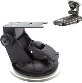 img 2 attached to 🚗 ChargerCity Car Windshield Suction Cup Mount Radar Detector Holder for Escort Passport 9500ix, 8500, and more - Strong and Reliable