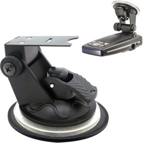 img 1 attached to 🚗 ChargerCity Car Windshield Suction Cup Mount Radar Detector Holder for Escort Passport 9500ix, 8500, and more - Strong and Reliable