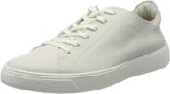 👟 ecco street retro sneaker white - trendy men's shoes with timeless style logo