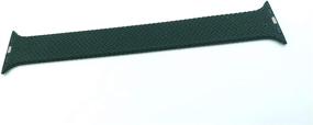 img 2 attached to Silicone Braided Watchband 38 40Mm Length