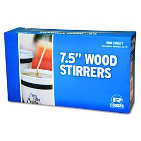 img 1 attached to Efficient Stirring Solutions: Royal R825 Coffee Stirrer 500 Pack