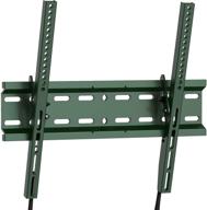 📺 perlesmith green psmtk1d tilting tv wall mount bracket - low profile for 23-55 inch tvs, vesa 400x400mm, weight up to 115lbs logo