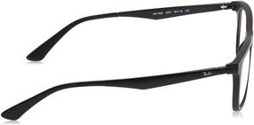 img 2 attached to Ray Ban RX7062 Eyeglasses Matte Black