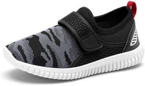 img 4 attached to 👟 Ultra-Lightweight Athletic Sneakers: Girls' Running Alternate Shoes for Athletic Performance