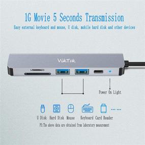 img 2 attached to VikTck Portable Aluminum Multiport Charging