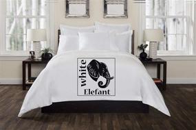 img 1 attached to 🛏️ Premium Split-King Adjustable King Bed Sheets - 4PC Bed Sheet Set - Luxurious 100% Egyptian Cotton - High Thread Count - Deep Pocket - Top Split King - Medium Blue Solid - Split Down 34 inches from The Top