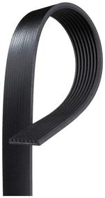 img 2 attached to High-Performance Gates K080991 Micro-V 🔩 Serpentine Drive Belt for Improved Efficiency