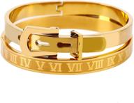 👑 stylish muyasea 8mm beads charm bracelets: king crown fashion bangle sets for men and women logo