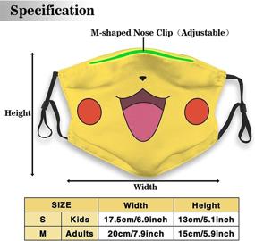 img 3 attached to Adult Cartoon Washable Reusable Balaclavas 14 M Outdoor Recreation for Climbing