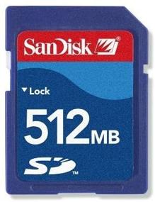 img 1 attached to 💾 SanDisk SD Memory Card - 512 MB - Flash SD Card