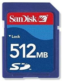 img 2 attached to 💾 SanDisk SD Memory Card - 512 MB - Flash SD Card