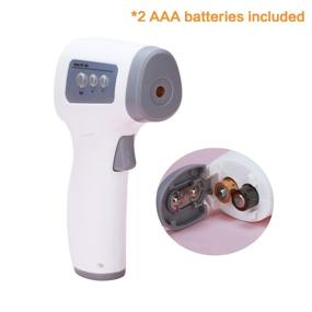 img 2 attached to 🌡️ AGZ Touchless Forehead Thermometer for Adults - Infrared Temp Gun with High Tempera Alarm, Memory Function & Large LCD Screen - Fast, Accurate Reading for Adults, Babies & Infants