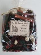 🕯️ enhance your winter décor with old candle barn winter wishes potpourri - usa made, well scented & perfect for christmas or bowl filling логотип