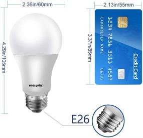 img 3 attached to 💡 16 Pack of Non-Dimmable Medium Base LED Light Bulbs with Equivalent Daylight