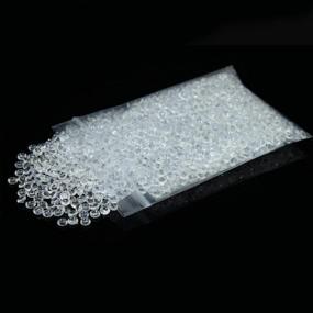 img 4 attached to Acrylic Crystals Diamonds Confetti Decoration Home Decor
