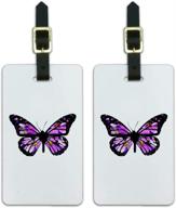 🦋 butterfly floral carry-on suitcase logo