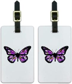 img 4 attached to 🦋 Butterfly Floral Carry-On Suitcase