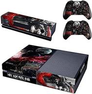 🎮 anime vinyl decal skin stickers cover for xbox one console kinect and 2 controllers by vanknight logo