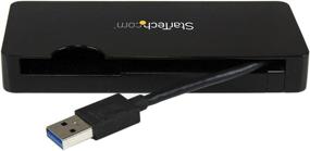 img 2 attached to ⚡️ StarTech.com USB 3.0 Mini Docking Station - HDMI or VGA Adapter Dock for Universal Laptop Travel (USB3SMDOCKHV) - Black