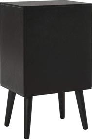 img 1 attached to 📦 Safavieh Home Pomona Contemporary Black 3-drawer Chest