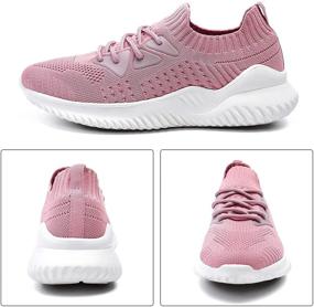 img 3 attached to 👟 BayQ Women's Athletic Running Sneakers: Comfortable and Stylish Tennis Shoes for Women