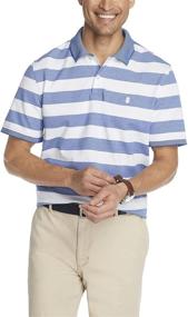 img 2 attached to 👕 IZOD Advantage Performance Sleeve Stripe Men's Clothing: Stylish Shirts for Optimal Comfort and Performance