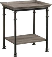 🪑 sauder canal street side table: elegant northen oak finish for stylish home décor логотип