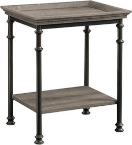 img 4 attached to 🪑 Sauder Canal Street Side Table: Elegant Northen Oak Finish for Stylish Home Décor