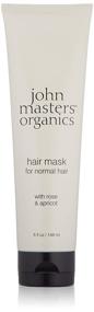 img 2 attached to 🌹 Revive Your Hair with Rose & Apricot: 5 oz Hair Mask for Normal Hair