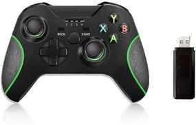 img 4 attached to 🎮 Беспроводной контроллер Xbox One для Xbox One/S/X и ПК - Профессиональный игровой контроллер (без аудиоразъема)