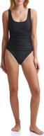 dkny womens piece swimsuit suntan logo