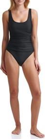 img 3 attached to DKNY Womens Piece Swimsuit Suntan