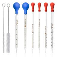 🔬 essential oil transfer pipettes: accurate graduated droppers for precise measurements logo