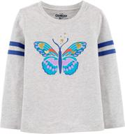 heather subtle girls' toddler football sleeved clothing logo